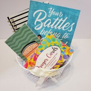 SALE - $14.00- Inspiration Christmas Gift - Your Battles Belong To The Lord Bk